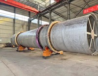 Séchoir rotatif industriel pour manioc, ligne de production complète pour le séchage des débris de manioc