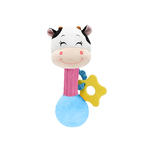 <span class=keywords><strong>Juguete</strong></span> de Peluche de Vaca Suave para Perro con Sonajero y <span class=keywords><strong>Mordedor</strong></span> de Silicona, <span class=keywords><strong>Juguete</strong></span> Chirriante para Cachorros, <span class=keywords><strong>Juguete</strong></span> Interactivo para Mascotas - Product Image 2