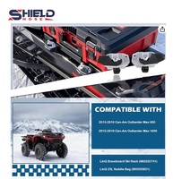 SHIELD Kit de fixation pour porte-skis de snowboard compatible avec LinQ 2015-2019 Can-Am Outlander Max 1000 et 650 715001707