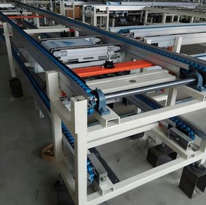New Toshine Automated Pallet Mover Conveyor System Stainless Steel Construction Integrating Pop-Up Turntable Roller Conveyor - Product Image 2