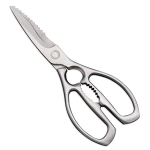 <b>Kitchen</b> <b>Scissors</b> Stainless Steel Straight Head For Home Use Chicken Bone Shears Fish Cutting - Product Image 3