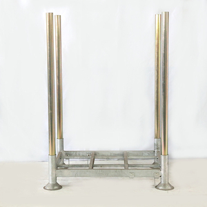 Công nghiệp và siêu thị sử dụng thép bài <span class=keywords><strong>Pallet</strong></span> <span class=keywords><strong>Stackable</strong></span> kho <span class=keywords><strong>Rack</strong></span> với sơn tĩnh điện kết thúc - Product Image 5