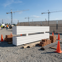 Panel ACC Sandwich Beton Ringan Precast EPS untuk Penggunaan Hotel - Tahan Api Pemasangan Mudah Robot