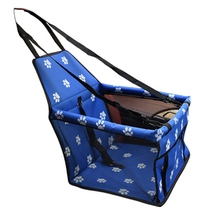 Modern Waterproof Nonslip Pet <strong>Car</strong> <strong>Seat</strong> <strong>Cover</strong> Luxury Square Dog Cat <strong>Carrier</strong> Durable Fiber Material Solid Print Backseat Hammock - Product Image 1