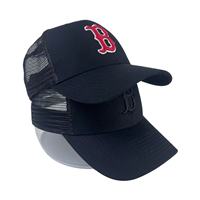 Gorra impermeable de mezcla de lana negra de 6 paneles, parche de goma, Logo, gorra de béisbol, corte láser, camiseta de Golf, fabricante de bolas magnéticas, deportes de Golf