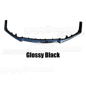 สปอยเลอร์กันชนหน้ารถยนต์ 3 ชิ้น สำหรับ Ford Mustang GT GT500 สไตล์ดัดแปลง W AMMP สีดำเงา สีดำด้าน - Product Image 5