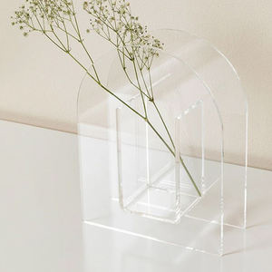 Estante de exhibición de acrílico de jarrón de arco de Amanecer nuevo personalizado de fábrica para tienda de joyería soporte de exhibición de tienda de bodas - Product Image 4