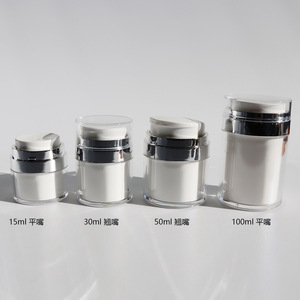 Vacuum Airless Bottle 5-120ml Pump Cylinder <b>Plastic</b> Cosmetic <b>Packaging</b> Jar - Product Image 2