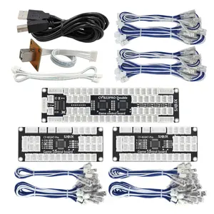 Pengendali Joystick papan Encoder USB Delay, PS3 /PC /Raspberry Pi /Android switch kontrol game Arcade Zero Delay