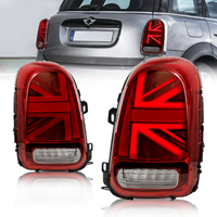 Mini Cooper 2017-2020 luces traseras LED para coche nueva lámpara trasera de giro secuencial para BMW Mini Countryman F60 12V luz trasera de voltaje