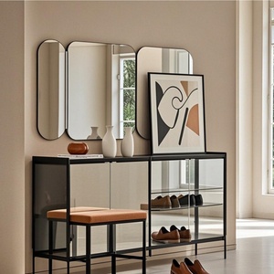 <b>Silver</b> Coated <b>Mirror</b> on Float Glass, Round Frameless Wall <b>Mirror</b> for Guest Toilet, Know the <b>Silver</b> <b>Mirror</b> Price - Product Image 1