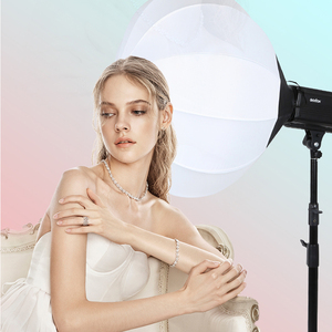 Softbox Difusor de Luz para <span class=keywords><strong>Fotografía</strong></span>, 65cm, Versión de Plástico para Luz LED de Estudio, Softbox Plegable Rápido con Montura Bowen - Product Image 5