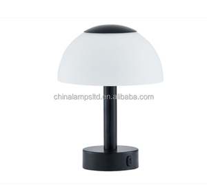 Modern Simple Touch Control Dimming Bedroom <b>Lamp</b> for Hotel Use Large Size Shade Aluminum Iron Body Electric Power Supply Reading - Product Image 3