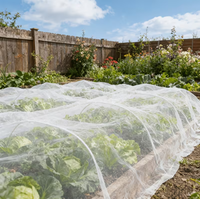 HDPE UV-bestendig 50 mesh anti-insectennet anti-bladluis muggengaas