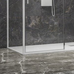 Kamalu KLA-4000N bianco 80x110 cabina doccia con vetro 6mm e 200h altezza Kamalu porta doccia prodotto - Product Image 6