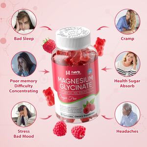 Gomitas de Apoyo Inmunológico Naturales de Marca Privada OEM/ODM, 400 mg de Glicinato de Magnesio, 60 Unidades, Suplemento para Adultos - Product Image 4