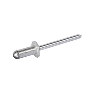 Corps de capuchon en aluminium à tige de noyau en acier au carbone zingué <span class=keywords><strong>pince</strong></span> à tête bombée ronde <span class=keywords><strong>Rivet</strong></span> pop aveugle multigrip pour le <span class=keywords><strong>montage</strong></span> de tôle - Product Image 2