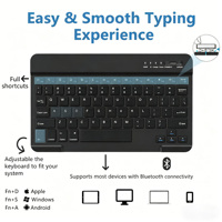 Casing Keyboard Magnetik Lepas Pasang dengan Tempat Pena untuk Samsung Galaxy Tab A9 Plus A11 S9 FE 11 inci