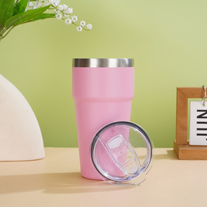 Vaso Térmico Apilable de 16oz para Auto con Tapa, Doble Pared, Acero Inoxidable 304, Portátil - Product Image 5