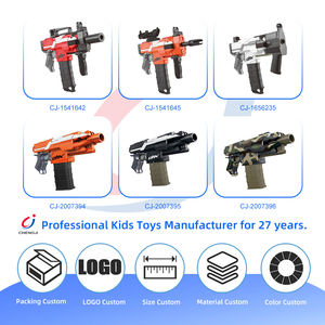 Outdoor Shooter Gioco Pistole Giocattolo <span class=keywords><strong>per</strong></span> I <span class=keywords><strong>Ragazzi</strong></span> Blocchi di Costruzione Fucile Mitragliatore, FAI DA TE Può Sparare Proiettili e di Istruzioni Macchina Pistola Giocattolo - Product Image 4