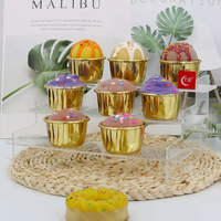 Support à gâteau en acrylique, présentoir à gâteau, outils de pâtisserie, fournitures de pâtisserie, décoration de fête de mariage, présentoir à gâteau en acrylique