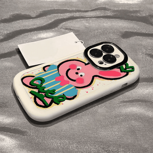 Dễ thương phim hoạt hình ít hải ly sang trọng mềm điện thoại di động Trường hợp tương thích cho Apple 15Pro/13/11 iphonexr Pro Max cộng với từ - Product Image 1