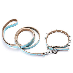 Collares de metal de cuero para mascotas <span class=keywords><strong>Collar</strong></span> de gato tachonado ajustable con remaches de pinchos correa de bala <span class=keywords><strong>collar</strong></span> de hebilla de perro - Product Image 6
