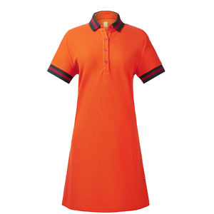 Camiseta larga de verano personalizada para mujer, camiseta <span class=keywords><strong>Polo</strong></span> elástica cómoda para vestido <span class=keywords><strong>Polo</strong></span> - Product Image 2