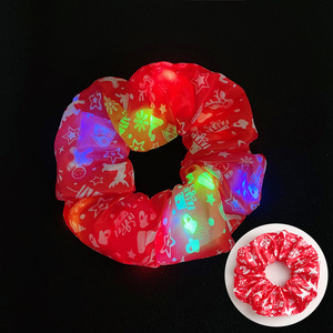 Chouchous lumineux LED colorés pour femmes, qui brillent dans le noir, pour les fêtes de remise des diplômes et les soirées de Noël - Product Image 6