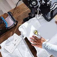 Nouvelle règle de guide d'outil d'alignement de T-shirt de Offre Spéciale, règle de PVC de couture d'outil d'alignement