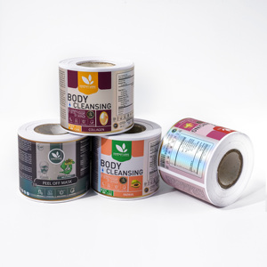 <span class=keywords><strong>Étiquette</strong></span>s adhésives en vinyle imperméable personnalisées pour shampooing, logo de marque, cosmétiques, soins de la peau, impression d'<span class=keywords><strong>étiquette</strong></span>s pour emballages alimentaires, rouleau d'autocollants - Product Image 4