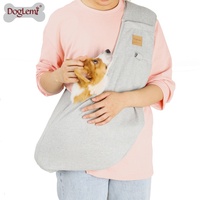 Grand et petit sac à dos écologique pour animaux de compagnie Nouveau design Sac à dos en bandoulière pour chien avec caractéristiques réglables en polyester imprimé