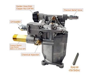 Bomba Horizontal de 3/4 de Eje, 2800 PSI, 2.5 GPM, Mejor que la Bomba de Repuesto OEM - Product Image 4