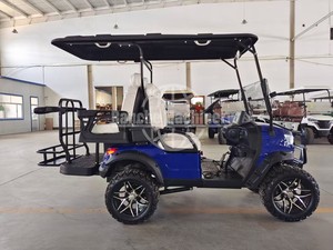 Customizable 2-Seater Electric 4x4 Golf Cart <b>72V</b> Lithium <b>Battery</b> Flatbed Metal Construction 5KW AC Motor 70-90km - Product Image 6