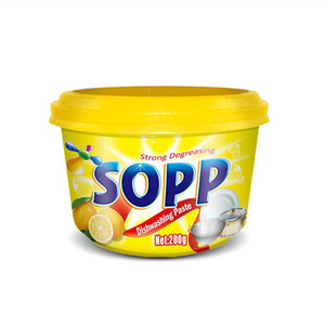 Pasta para lavar platos SOPP LIMA 450g The Real Grease-Catcher LAVAPLATOS El Verdadero Arrancagrasa LIMON - Product Image 5