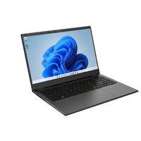 Nouvel ordinateur portable professionnel de 15,6 pouces, Intel N4020 Dual Core, 8 Go de RAM, 256 Go de SSD, Windows 11, clavier anglais, prise EU