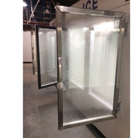 Congélateur Commercial sur Mesure 1000L à 2 Portes Vitrées avec Refroidissement par Ventilation, Grande Taille