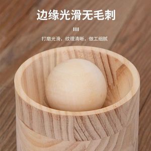 Wooden Dumpling Wrapper Press 10x4cm Natural Pine No Paint Kitchen Dough Rolling Tool Mochi <b>Mold</b> For Chinese New Year - Product Image 3