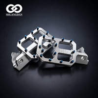 Repose-pieds larges en aluminium CNC antidérapants pour Sur Ron Light Bee LBX Talaria E-Bike Upgrade