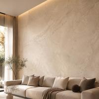 Revestimiento de Pared SPC, Panel Decorativo Impermeable e Interconectable para Baños de Hotel, Decoración de Interiores Comerciales