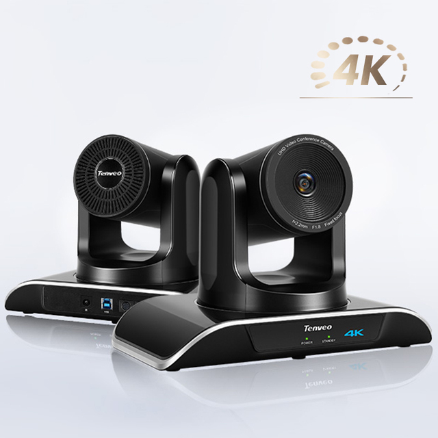 TEVO-VHD-4K Studio Equipment Broadcast Auto-tracking 5X Zoom Ptz Camera Video Conference Camera for Meeting Rooms Teams Zoom