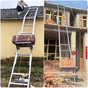 Elevador Eléctrico Certificado CE de 4-21 m, Elevador de Paneles Solares de Acero para Villas y Casas con Tejas - Product Image 4