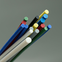 Varillas de plástico PTFE de alta calidad Aisladores eléctricos extruidos Barra redonda Varillas de plástico PTFE