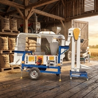 Nettoyeur vibrant durable pour machines à blé blanc et sésame avec moteur fiable pour usine de traitement des semences agricoles