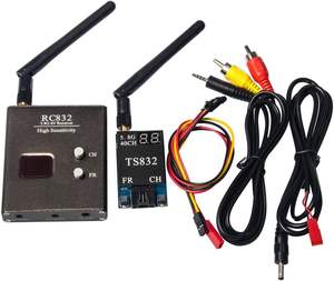 WT832 WR832 5.8GHz 40CH 600mW Wireless FPV <b>Transmitter</b> <b>and</b> <b>Receiver</b> for Drones Made in China - Product Image 2