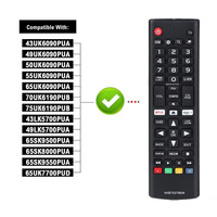 AKB75375604 Télécommande de remplacement pour LG 4K Smart LED LCD TV 43UK6300PUE 49UK6300PUE