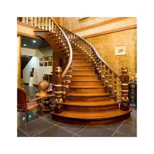 Prima楼梯定制现代木质直曲楼梯花岗岩石材楼梯瓷砖折叠阶梯