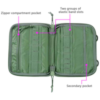 Pochette d'administrateur Molle tactique EDC EMT sac à outils utilitaire pochettes organisateur de taille sac de rangement de documents de carte d'outils d'extérieur