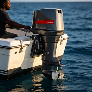 Moteur hors-bord essence 75 CV 2 temps avec système de trim et d'inclinaison – Solution moteur pour bateau - Product Image 6