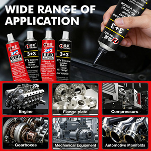 Pâte adhésive professionnelle en silicone RTV résistant aux hautes températures, imperméable à l'huile, pour <span class=keywords><strong>moteur</strong></span> automobile, voiture, moto - Product Image 4